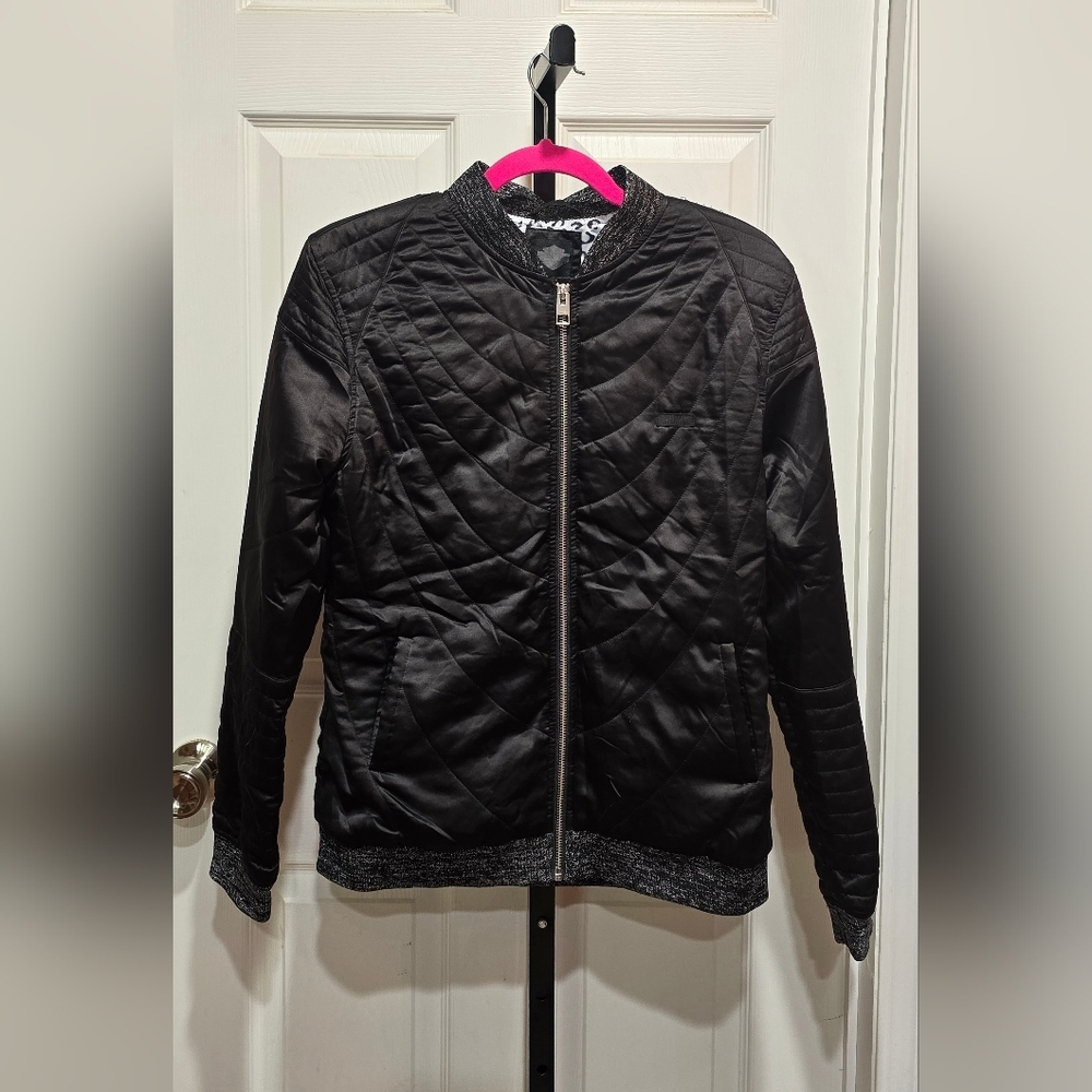 Harley-Davidson Quilted Bomber Jacket - Picture 2 of 10